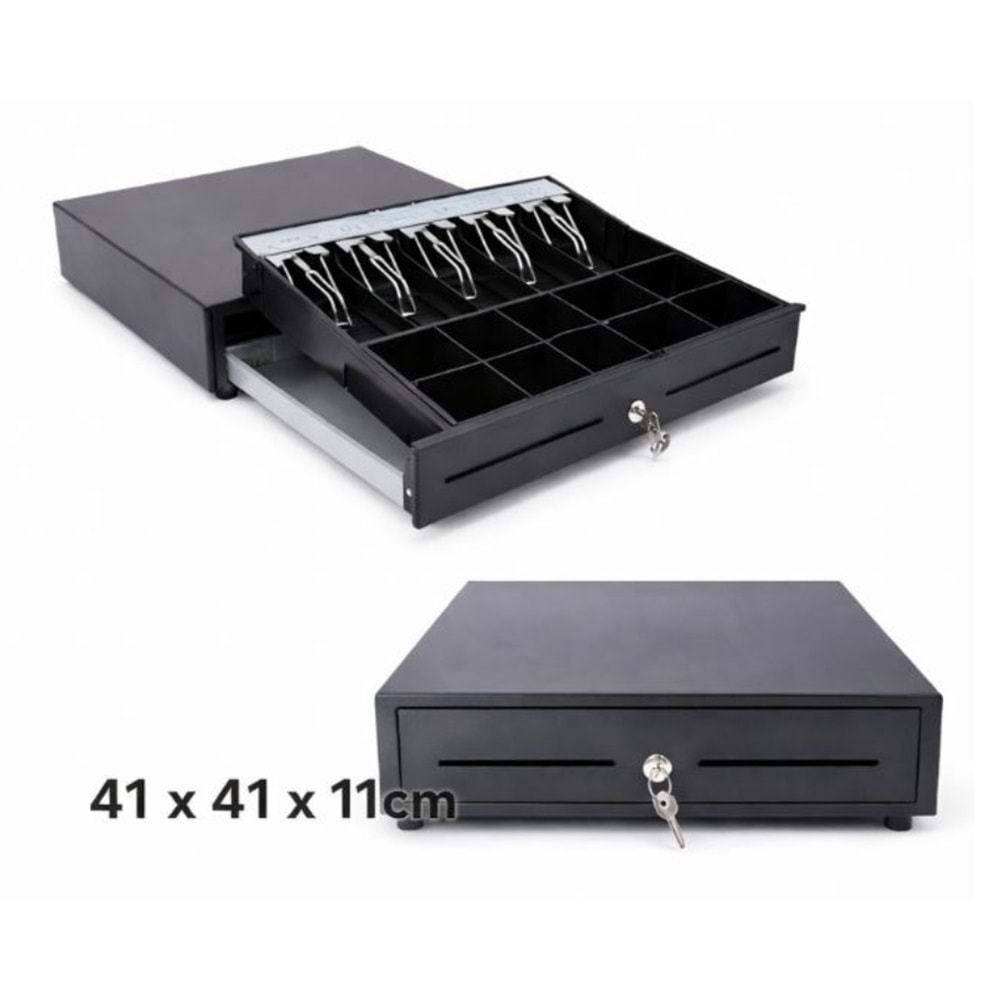 Dbpos Mk-410 Metal Para Çekmecesi 5 gözlü Metal Mekanizma 41 x 41 x 11Cm