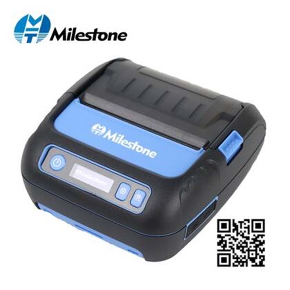 Milestone MHT-P80F Bluetooth Termal Taşınabilir Etiket Yazıcı