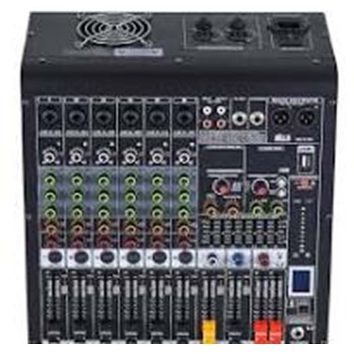WÖLLER W6R700 2X350 WATT 6 KANALLI POWER MİKSER